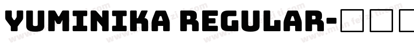 Yuminika Regular字体转换